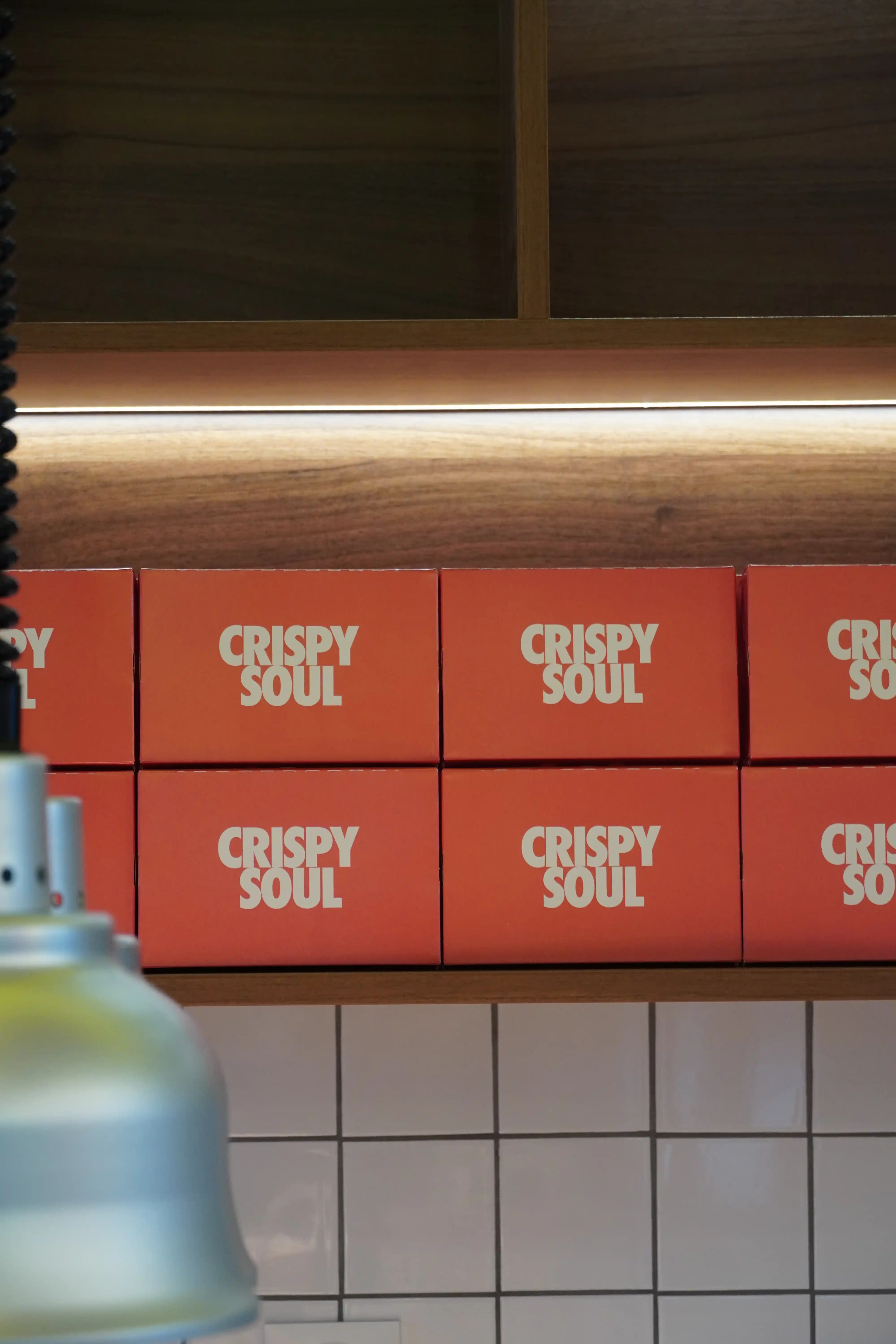 Packaging CRISPY SOUL prêt en cuisine