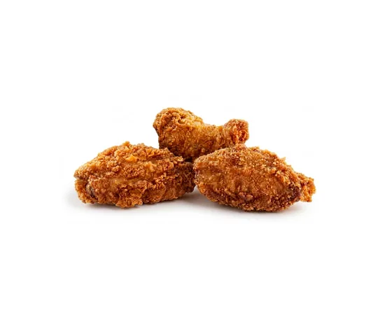 3 Crispy Wings - menu CRISPY SOUL, poulet frit halal et waffle burgers
