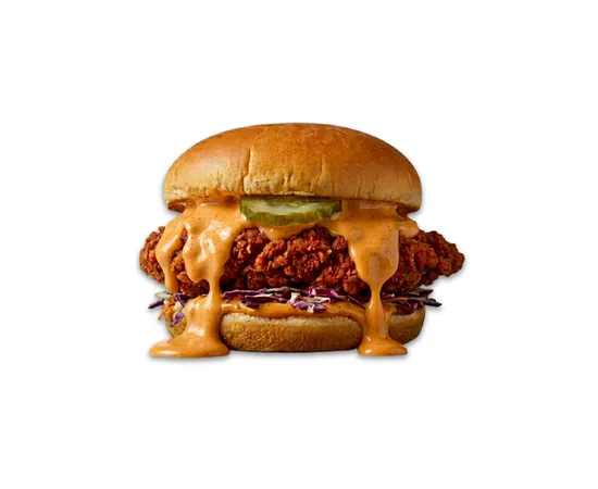 Spicy X Burger - menu CRISPY SOUL, poulet frit halal et waffle burgers