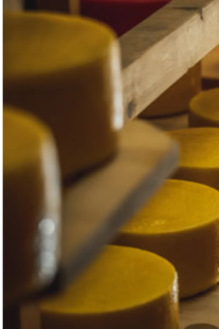 Cheddar anglais affiné 7 mois en tranche, ingrédient sélectionné des waffle burgers CRISPY SOUL