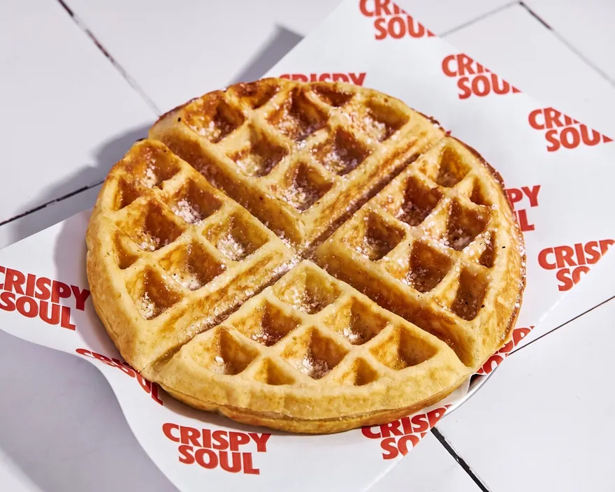 Homemade waffle - poulet frit halal et waffle burger CRISPY SOUL