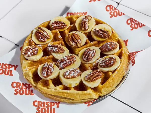 Waffle Banane Noix de Pecan, CRISPY SOUL